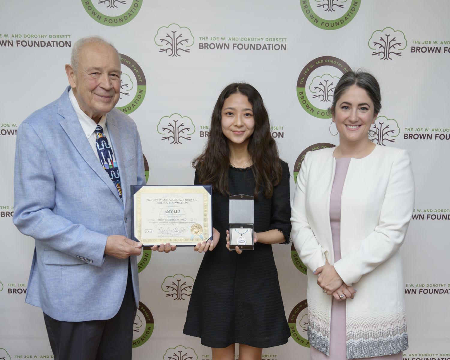 ENA Program Founder Ed Hunter, Amy Liu, Missy Bienvenu Andrade